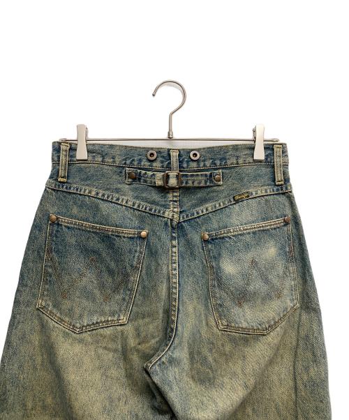 Wrangler（ラングラー）Wrangler (ラングラー) 復刻シンチバックデニムパンツ ブルー サイズ:30の古着・服飾アイテム