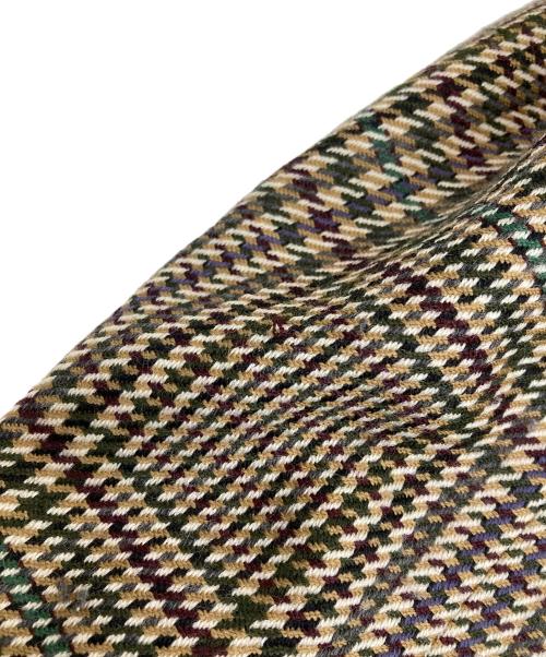 Burberry's（バーバリーズ）Burberry's (バーバリーズ) チェックテーラードジャケット ブラウン サイズ:7ARの古着・服飾アイテム