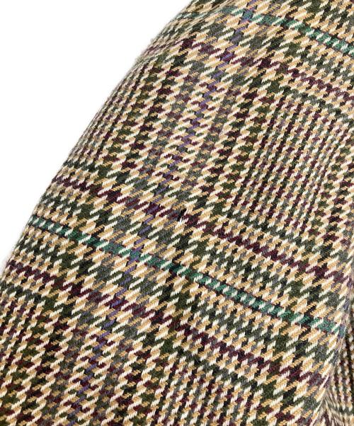 Burberry's（バーバリーズ）Burberry's (バーバリーズ) チェックテーラードジャケット ブラウン サイズ:7ARの古着・服飾アイテム