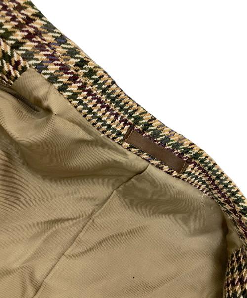 Burberry's（バーバリーズ）Burberry's (バーバリーズ) チェックテーラードジャケット ブラウン サイズ:7ARの古着・服飾アイテム