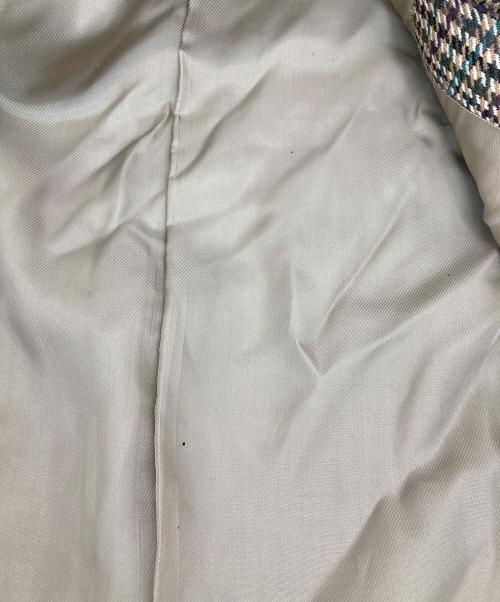 Burberry's（バーバリーズ）Burberry's (バーバリーズ) チェックテーラードジャケット ブラウン サイズ:7ARの古着・服飾アイテム