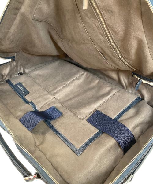 PELLE MORBIDA（ペッレモルビダ）PELLE MORBIDA (ペッレモルビダ) CAPITANO  バックパック型ブリーフバッグ ネイビーの古着・服飾アイテム