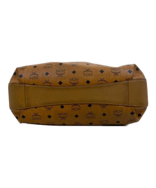 MCM（エムシーエム）MCM (エムシーエム) ヴィセトス ハンドバッグ ブラウンの古着・服飾アイテム