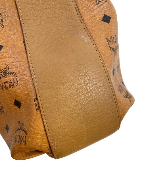 MCM（エムシーエム）MCM (エムシーエム) ヴィセトス ハンドバッグ ブラウンの古着・服飾アイテム