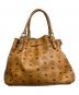 MCM (エムシーエム) ヴィセトス ハンドバッグ ブラウン：25000円
