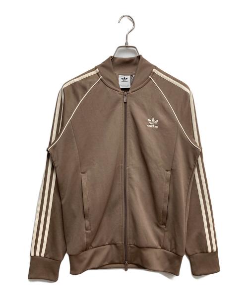 adidas（アディダス）adidas (アディダス) クラシックス SSTトラックジャケット ブラウン サイズ:XLの古着・服飾アイテム