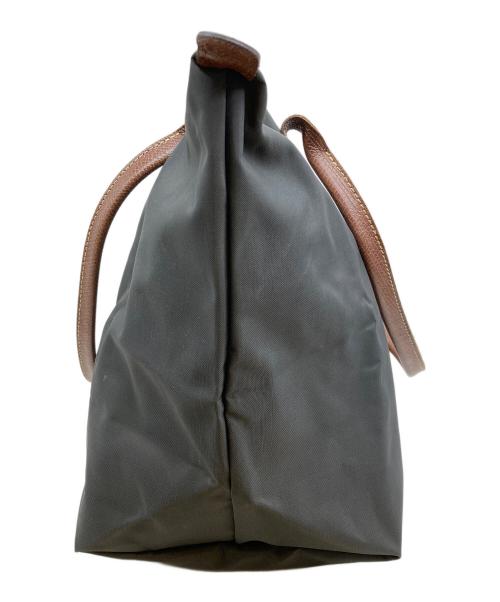 LONGCHAMP（ロンシャン）LONGCHAMP (ロンシャン) LE PLIAGE ORIGINAL  トートバッグ グレーの古着・服飾アイテム