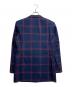 Paul Smith (ポールスミス) チェックテーラードジャケット ネイビー×パープル サイズ:L：12000円