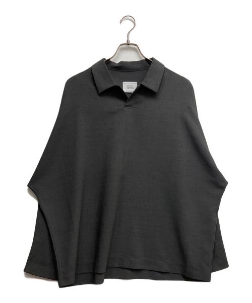 UNITED ARROWS & SONS（ユナイテッドアローズ＆サンズ）UNITED ARROWS & SONS (ユナイテッドアローズ＆サンズ) by DAISUKE OBANA S/T PL SHIRT グレー サイズ:Lの古着・服飾アイテム
