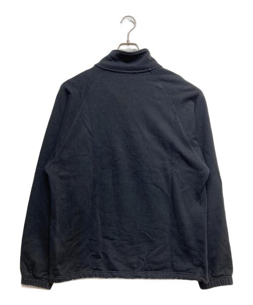 X-LARGE（エクストララージ）X-LARGE (エクストララージ) ハーフジップスウェット ブラック サイズ:Lの古着・服飾アイテム