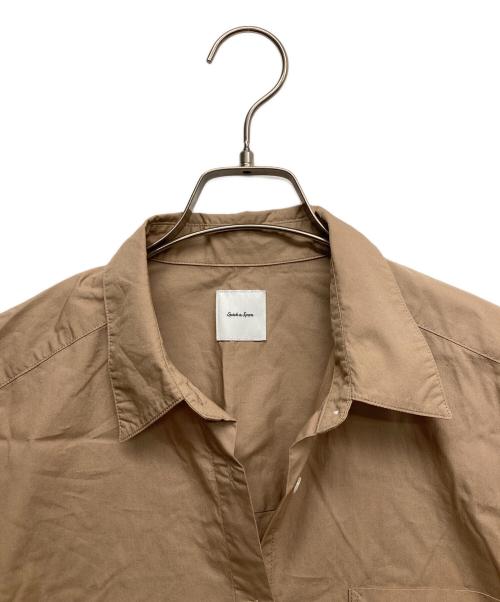 Spick and Span（スピック＆スパン）Spick and Span (スピック＆スパン) 50コットンオーバーシャツ ベージュ サイズ:Freeの古着・服飾アイテム