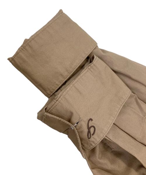 Spick and Span（スピック＆スパン）Spick and Span (スピック＆スパン) 50コットンオーバーシャツ ベージュ サイズ:Freeの古着・服飾アイテム