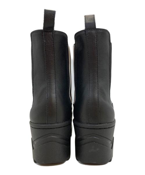 adidas（アディダス）adidas (アディダス) atmos (アトモス) SSTR PLATFORM BOOTS ブラック サイズ:24の古着・服飾アイテム