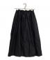 biyoma (ビヨーマ) COTTON GATHER TUCK SKIRT ブラック：6000円
