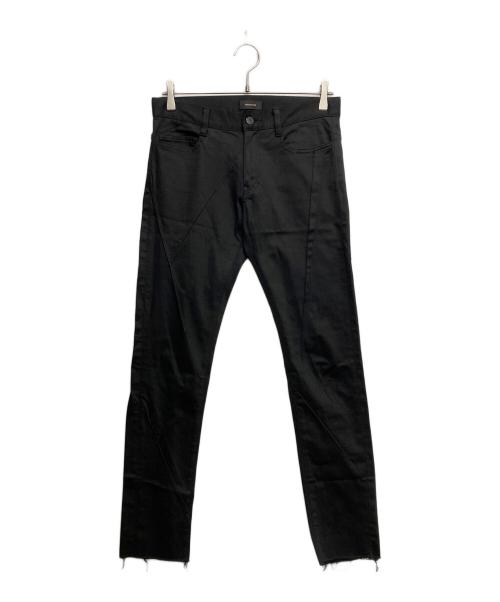 UNDERCOVER（アンダーカバー）UNDERCOVER (アンダーカバー) ダーツストレッチスリムパンツ ブラック サイズ:2の古着・服飾アイテム