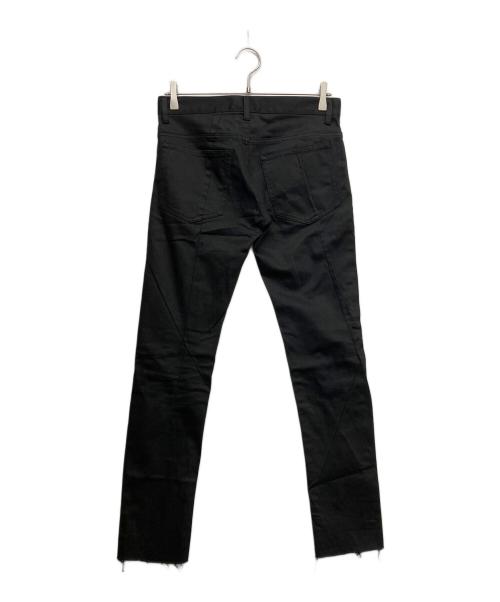 UNDERCOVER（アンダーカバー）UNDERCOVER (アンダーカバー) ダーツストレッチスリムパンツ ブラック サイズ:2の古着・服飾アイテム