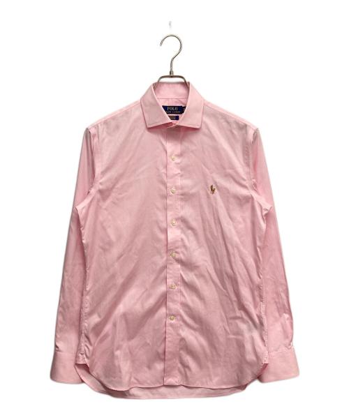 POLO RALPH LAUREN（ポロ・ラルフローレン）POLO RALPH LAUREN (ポロ・ラルフローレン) フレンチカラーシャツ ピンク サイズ:15の古着・服飾アイテム