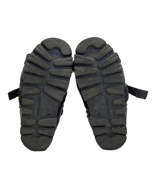 YUME YUME（ユメユメ）YUME YUME (ユメユメ) CAMP SHOE MID ブーツスニーカー ブラック サイズ:38の古着・服飾アイテム