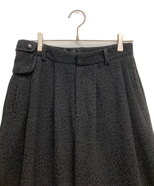 jcaesar studio（ジェイシーザー スタジオ）jcaesar studio (ジェイシーザー スタジオ) ウールワイドパンツ ブラック サイズ:Sの古着・服飾アイテム