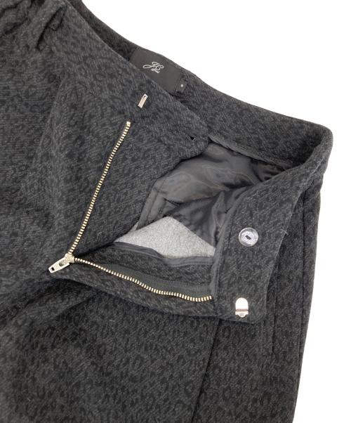 jcaesar studio（ジェイシーザー スタジオ）jcaesar studio (ジェイシーザー スタジオ) ウールワイドパンツ ブラック サイズ:Sの古着・服飾アイテム
