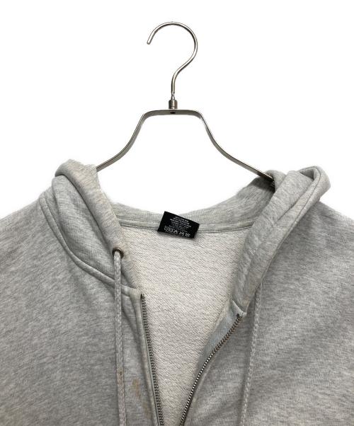 stussy（ステューシー）stussy (ステューシー) ジップアップパーカー グレー サイズ:Lの古着・服飾アイテム
