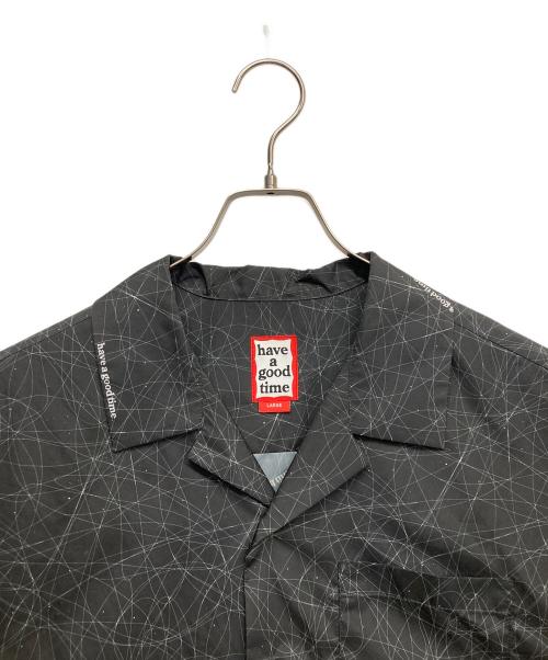 have a good time（ハブアグッドタイム）have a good time (ハブアグッドタイム) SCIENCE ALL OVER  S/S SHIRT ブラック サイズ:Lの古着・服飾アイテム