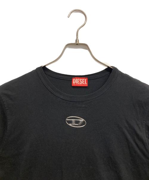 DIESEL（ディーゼル）DIESEL (ディーゼル) T-ADJUST-OD T-SHIRT ブラック サイズ:Mの古着・服飾アイテム