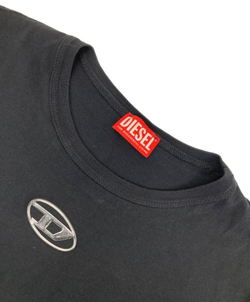 DIESEL（ディーゼル）DIESEL (ディーゼル) T-ADJUST-OD T-SHIRT ブラック サイズ:Mの古着・服飾アイテム