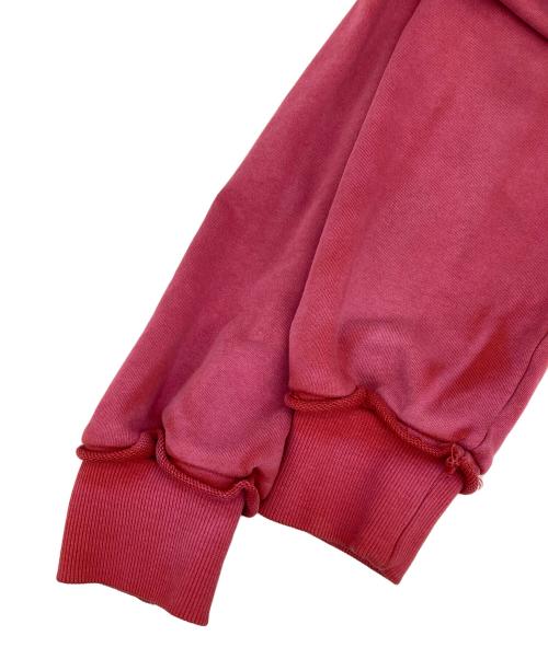 2002（ニセンニ）2002 (ニセンニ) Numbering Zip Up Hoodie ピンク サイズ:Mの古着・服飾アイテム
