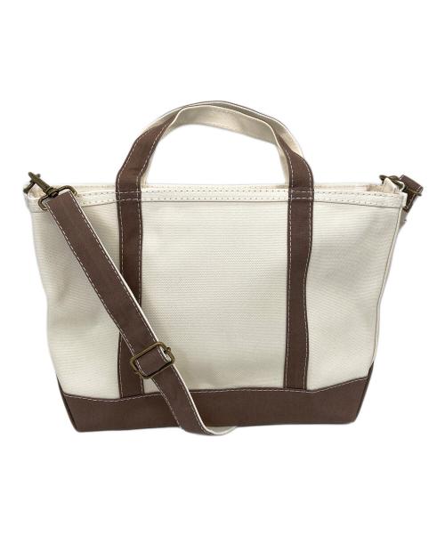 L.L.Bean（エルエルビーン）L.L.Bean (エルエルビーン) 2WAYキャンバストートバッグ ブラウンの古着・服飾アイテム