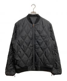 Timberland（ティンバーランド）の古着「90’Sリバーシブルキルティングジャケット」｜ブラック