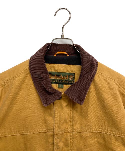 Timberland（ティンバーランド）Timberland (ティンバーランド) 90’Sダックジャケット ブラウン サイズ:Lの古着・服飾アイテム