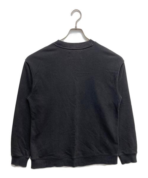Calvin Klein（カルバンクライン）Calvin Klein (カルバンクライン) CKロゴプリントスウェット ブラック サイズ:Sの古着・服飾アイテム