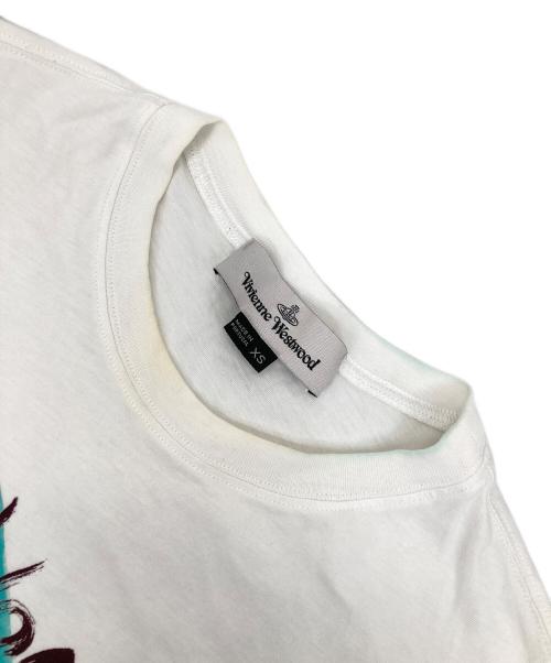 Vivienne Westwood（ヴィヴィアンウエストウッド）Vivienne Westwood (ヴィヴィアンウエストウッド) プリントTシャツ ホワイト サイズ:Xsの古着・服飾アイテム