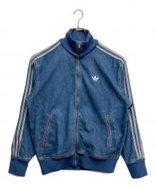 adidas（アディダス）の古着「アディカラー デニム ファイヤーバード トラックトップ」｜インディゴ