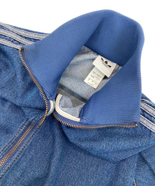 adidas（アディダス）adidas (アディダス) アディカラー デニム ファイヤーバード トラックトップ インディゴ サイズ:Lの古着・服飾アイテム