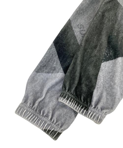 SUPREME（シュプリーム）Supreme (シュプリーム) Geo Velour Track グレー サイズ:Lの古着・服飾アイテム