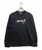 Hysteric Glamourヒステリックグラマー）の古着「GRUNGE Tシャツ」｜ブラック