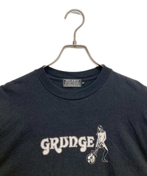 Hysteric Glamour（ヒステリックグラマー）Hysteric Glamour (ヒステリックグラマー) GRUNGE Tシャツ ブラック サイズ:Mの古着・服飾アイテム