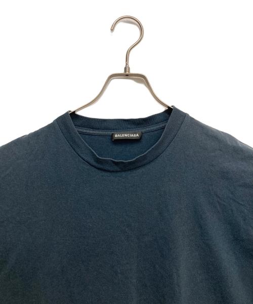 BALENCIAGA（バレンシアガ）BALENCIAGA (バレンシアガ) Shifted T-shirt ネイビー サイズ:XSの古着・服飾アイテム