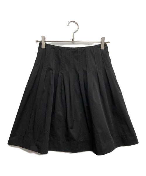 FOXEY NEWYORK（フォクシーニューヨーク）FOXEY NEWYORK (フォクシーニューヨーク) プリーツミニスカート ブラック サイズ:38の古着・服飾アイテム