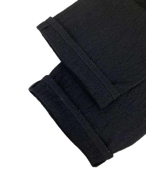 Yohji Yamamoto + NOIR（ヨウジヤマモト プリュス ノアール）Yohji Yamamoto + NOIR (ヨウジヤマモト プリュス ノアール) ウールワイドスラックス ブラック サイズ:2の古着・服飾アイテム