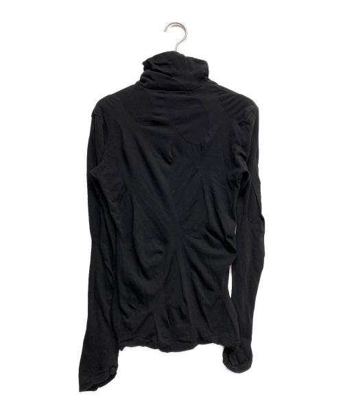YOHJI YAMAMOTO（ヨウジヤマモト）YOHJI YAMAMOTO (ヨウジヤマモト) シェイプロングカットソー ブラック サイズ:2の古着・服飾アイテム