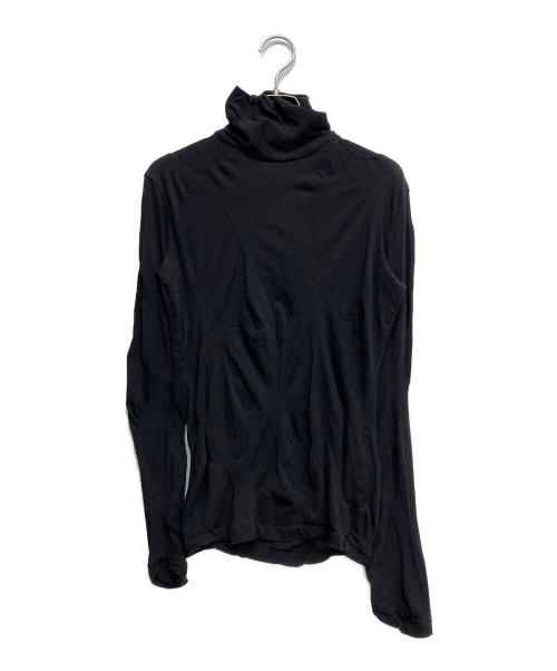 YOHJI YAMAMOTO（ヨウジヤマモト）YOHJI YAMAMOTO (ヨウジヤマモト) シェイプロングカットソー ブラック サイズ:2の古着・服飾アイテム