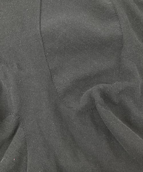 YOHJI YAMAMOTO（ヨウジヤマモト）YOHJI YAMAMOTO (ヨウジヤマモト) シェイプロングカットソー ブラック サイズ:2の古着・服飾アイテム