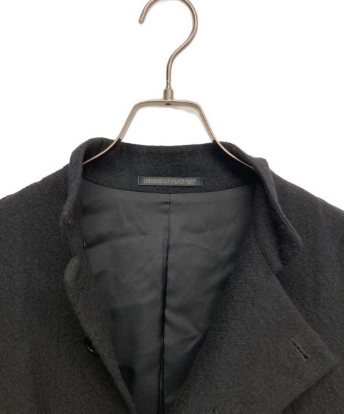 YOHJI YAMAMOTO（ヨウジヤマモト）YOHJI YAMAMOTO (ヨウジヤマモト) ウールスタンドカラージャケット ブラック サイズ:無しの古着・服飾アイテム