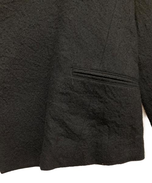 YOHJI YAMAMOTO（ヨウジヤマモト）YOHJI YAMAMOTO (ヨウジヤマモト) ウールスタンドカラージャケット ブラック サイズ:無しの古着・服飾アイテム
