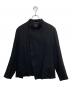 YOHJI YAMAMOTO（ヨウジヤマモト）の古着「ウールスタンドカラージャケット」｜ブラック