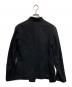 YOHJI YAMAMOTO (ヨウジヤマモト) ウールスタンドカラージャケット ブラック サイズ:無し：22000円