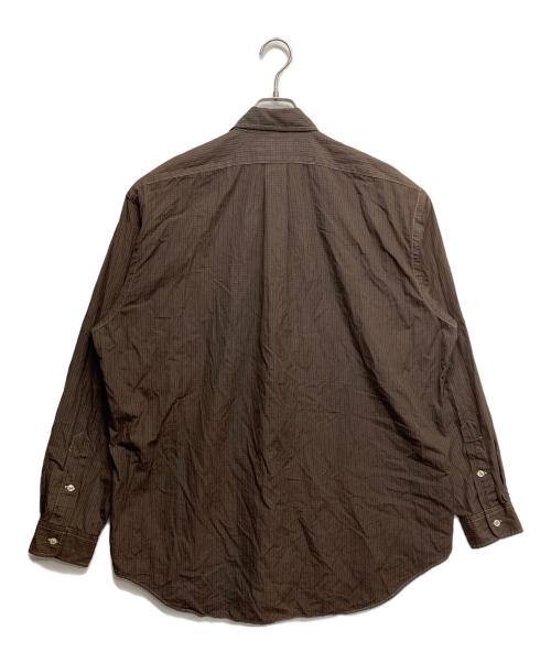 POLO RALPH LAUREN（ポロ・ラルフローレン）POLO RALPH LAUREN (ポロ・ラルフローレン) ボタンダウンシャツ ブラウン サイズ:Lの古着・服飾アイテム